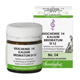 BIOCHEMIE 14 Kalium bromatum D 12 tableta, 80 kom