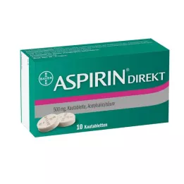 ASPIRIN Direkt tablete za žvakanje, 10 kom