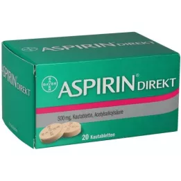 ASPIRIN Tablete za žvakanje dijeta, 20 sati