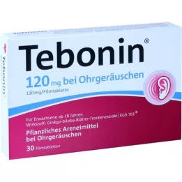 TEBONIN 120 mg filmom obložene tablete za zujanje u ušima, 30 kom