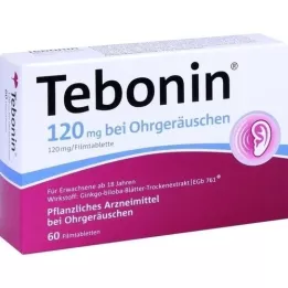 TEBONIN 120 mg filmom obložene tablete za zujanje u ušima, 60 kom