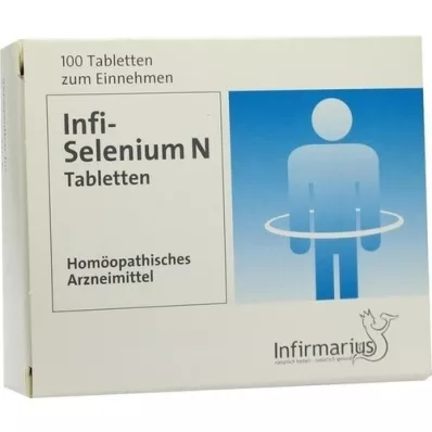INFI SELENIUM N tablete, 100 kom