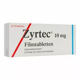 ZYRTEC Filmom obložene tablete, 20 kom