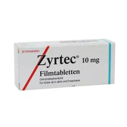 ZYRTEC Filmom obložene tablete, 50 kom