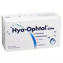 HYA-OPHTAL sine kapi za oko, 60X0,5 ml