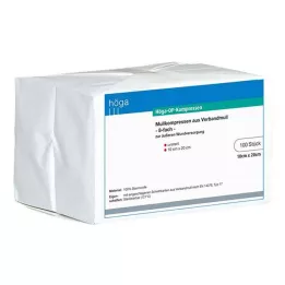 HÖGA-KOMPRESSEN OP 10x20 cm nesterilni 8-slojni, 100 kom