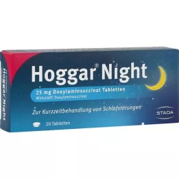 HOGGAR Noćne tablete, 20 sati