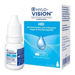 HYLO-VISION HD Kapi za oči, 2X15 ml