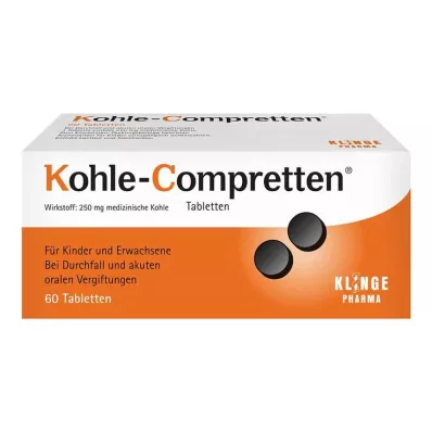 KOHLE Compretten tablete, 60 kom