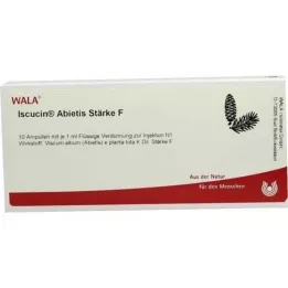 ISCUCIN abietis Strength F Ampule, 10X1 ml