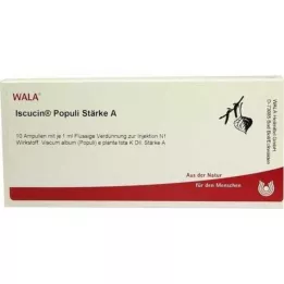 ISCUCIN populi jačina A ampule, 10X1 ml
