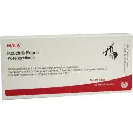 ISCUCIN populi potency serija II ampule, 10X1 ml