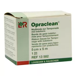 OPRACLEAN Zavoj od gaze za tampon sa jodoformom 5 cm x 5 m, 1 kom