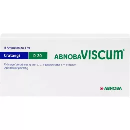 ABNOBAVISCUM Crataegi D 20 ampula, 8 kom