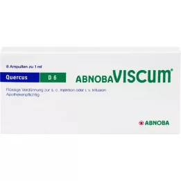 ABNOBAVISCUM Quercus D 6 ampula, 8 kom