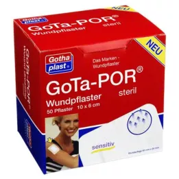 GOTA-POR Flaster za rane sterilni 60x100 mm, 50 kom