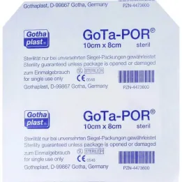 Gota-Por flaster za rane sterilni 80x100 mm, 1 kom