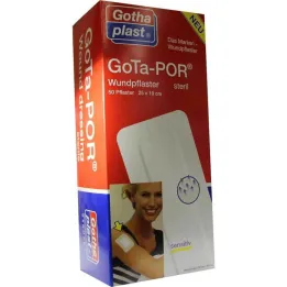 Gota-Por flaster za rane sterilni 100x250 mm, 50 kom