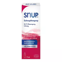 SNUP Sprej protiv prehlade 0,1% sprej za nos, 15 ml