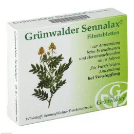 GRÜNWALDER Sennalax filmom obložene tablete, 30 kom
