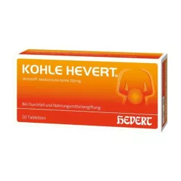 KOHLE Hevert tablete, 20 ST