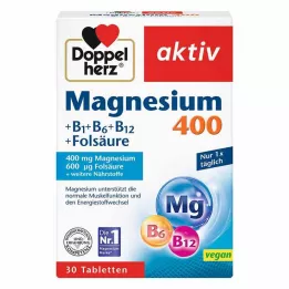 DOPPELHERZ Magnezij 400 mg tablete, 30 kom