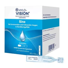 HYLO-VISION Sinusni pipete s jednim nosom, 60x0,4 ml