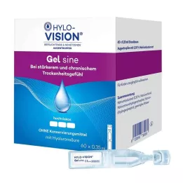 HYLO-VISION Sine gel pipete za jednu dozu, 60X0,35 ml