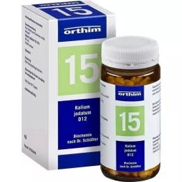 BIOCHEMIE Orthim 15 Kalij Iodatum D 12 tablete, 400 ST