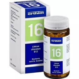 BIOCHEMIE Orthim 16 litij kloratum d 12 Tabl., 400 ST