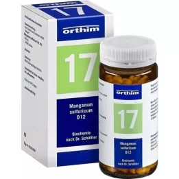 BIOCHEMIE Orthim 17 Manganum sulfuricum D 12 tableta, 400 kom