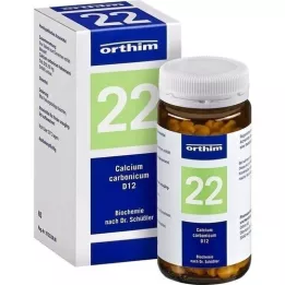 BIOCHEMIE Orthim 22 CALCILI CARBONICUM D 12 Tabl., 400 ST