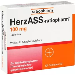 Herzass-ratiopharm tablete od 100 mg, 100 ST