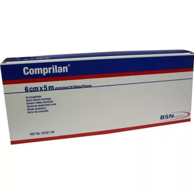 COMPRILAN elast.binde 6 cmx5 m, 10 sati