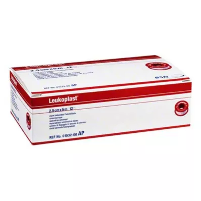 Cerotto Leukoplast 2,5 Cm X 5 M | Fissaggio Resistente All'Acqua | Pelle Sensibile, Traspirante, In Tessuto - 4