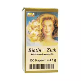 BIOTIN PLUS Cink kapsule za kosu, 100 ST