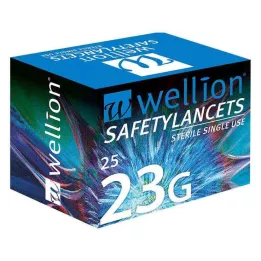 WELLION Safetilans 23 g sigurnosti, 25 sati