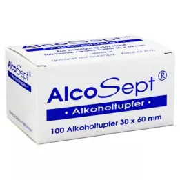ALKOHOLTUPFER Alcosept, 100 kom