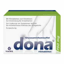 DONA 750 mg filmom obložene tablete, 84 kom