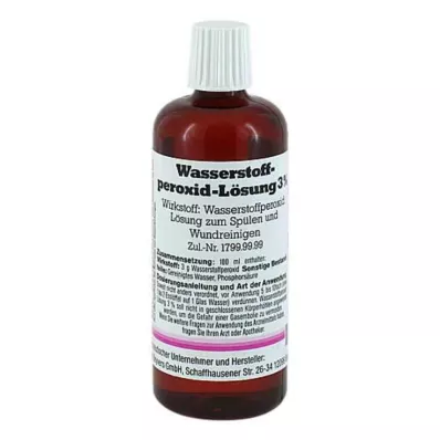 WASSERSTOFFPEROXID Otopina 3%, 100 ml WASSERSTOFFPEROXID Otopina 3%, 100 ml