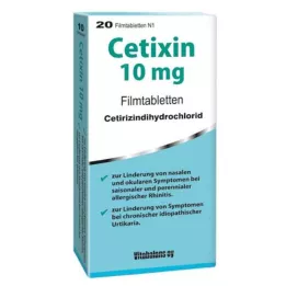 CETIXIN 10 mg filmom obložene tablete, 20 kom