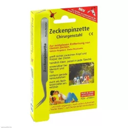 ZECKENPINZETTE Kirurški čelik, 1 komad