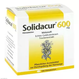 SOLIDACUR 600 mg filmom obložene tablete, 100 kom