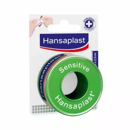HANSAPLAST Flaster za fiksiranje Sensitive 2,5 cm x 5 m, 1 kom