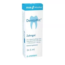 DENTOMIT Gel za zube, 2X5 ml