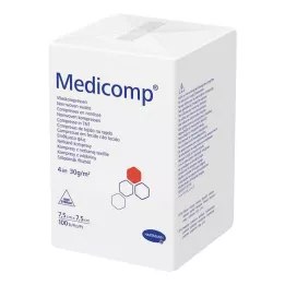 MEDICOMP Netkani komp. 7,5x7,5 cm 4-slojni, 100 kom