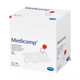 MEDICOMP Netkani komp. 10x10 cm 4-slojni, 100 kom