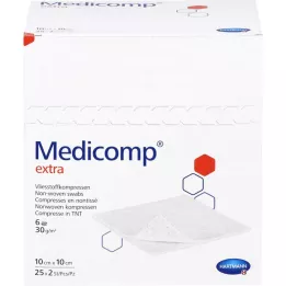 MEDICOMP ekstra flis komp. sterilni 10x10 cm 6 slojeva, 50 kom