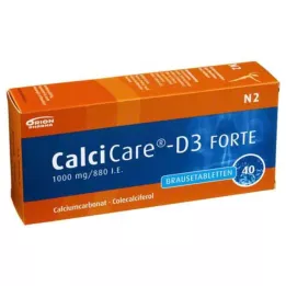 CALCICARE D3 forte šumeće tablete, 40 kom
