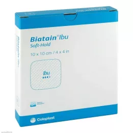 BIATAIN Udruženje pjene ibu 10x10 cm nježno ljepilo, 5 sati